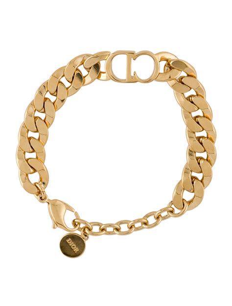 dior grey bracelet|christian Dior gold bracelet.